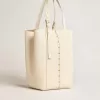 24/7 Bag North South i smörfärgat läder med justerbara handtag