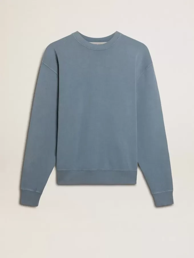 Babyblå tröja med omvänd logotyp på baksidan – Jersey Capsule Babyblå tröja med omvänd logotyp på baksidan – Jersey Capsule