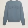 Babyblå tröja med omvänd logotyp på baksidan – Jersey Capsule Babyblå tröja med omvänd logotyp på baksidan – Jersey Capsule