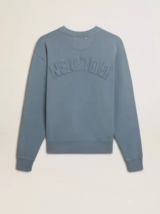 Babyblå tröja med omvänd logotyp på baksidan – Jersey Capsule Babyblå tröja med omvänd logotyp på baksidan – Jersey Capsule
