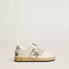 Ball Star Junior i nappa med silverglittrande stjärna och hälflik