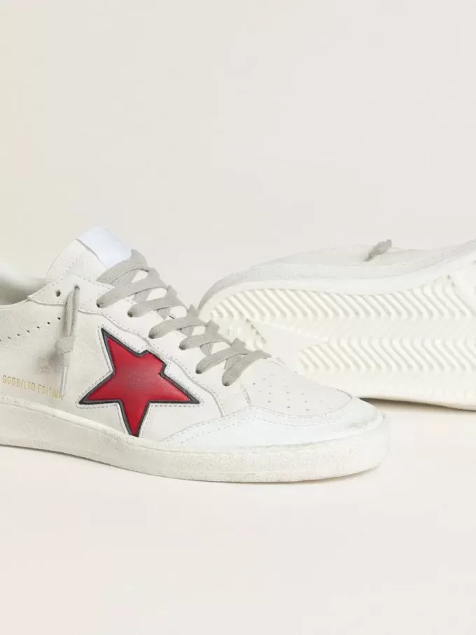 Ball Star LTD för damer med röd stjärna och silverfärgad hälflik Ball Star LTD för damer med röd stjärna och silverfärgad hälflik