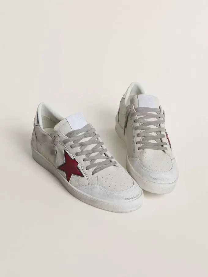 Ball Star LTD för herr med röd stjärna och silverfärgad hälflik Ball Star LTD för herr med röd stjärna och silverfärgad hälflik