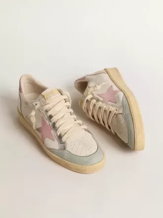 Ball Star med rosa mockastjärna och insatser i metallicläder
