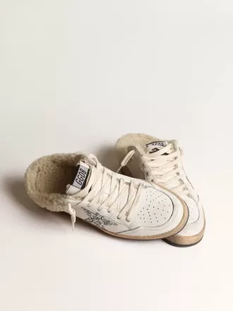 Ball Star Sabots med glitterstjärna och shearlingfoder