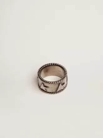 Bandring i antik silverfärg Bandring i antik silverfärg