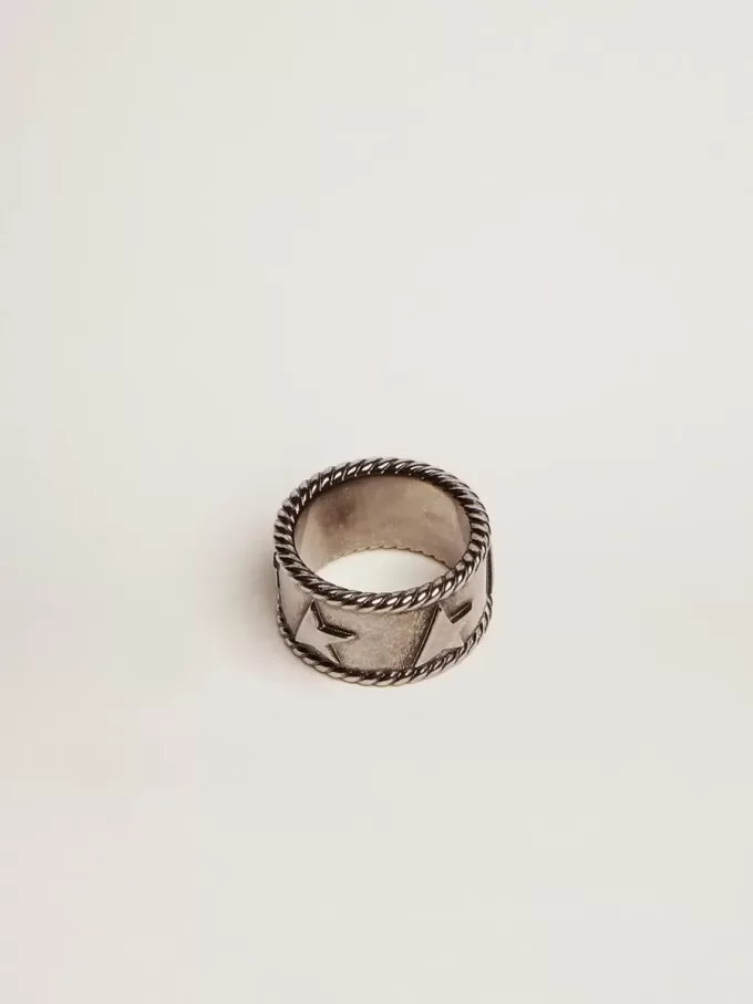Bandring i antik silverfärg