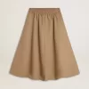 Beige cirkelkjol för dam Beige cirkelkjol för dam
