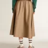 Beige cirkelkjol för dam Beige cirkelkjol för dam