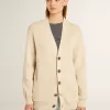 Beige damkofta med texten ”Golden” på ryggen Beige damkofta med texten ”Golden” på ryggen