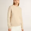Beige damtröja med texten ”Golden” på ryggen Beige damtröja med texten ”Golden” på ryggen