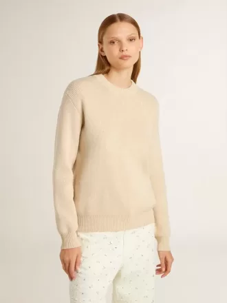 Beige damtröja med texten ”Golden” på ryggen