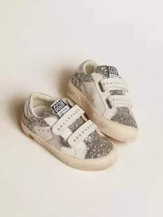 Biobaserade May Teen i glitter med silverstjärna och hälflik