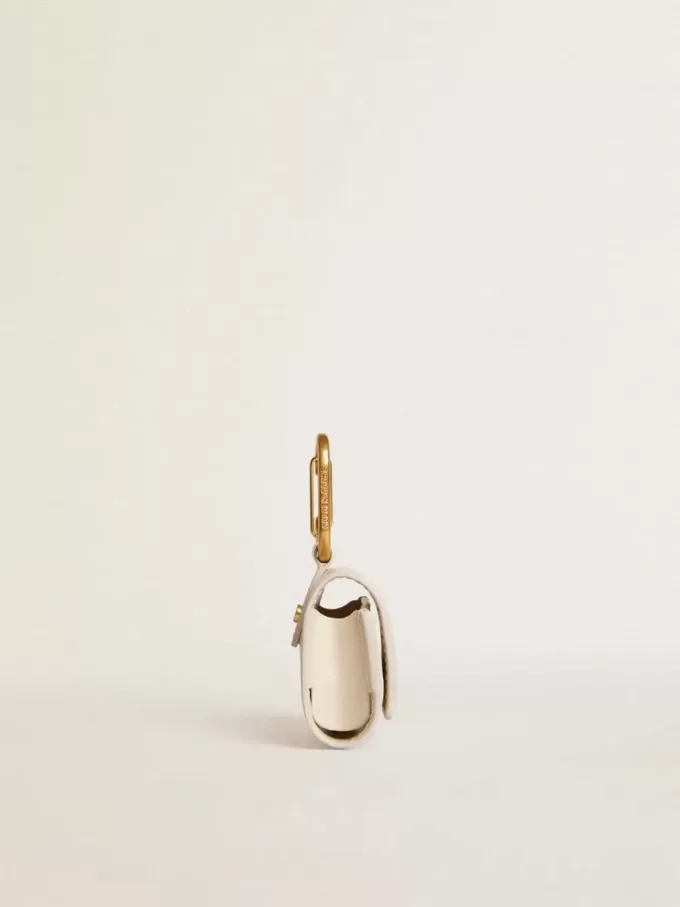 Brukt vitt AirPod-fodral