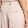 Dambyxor i rosa skräddarsydd ull Dambyxor i rosa skräddarsydd ull