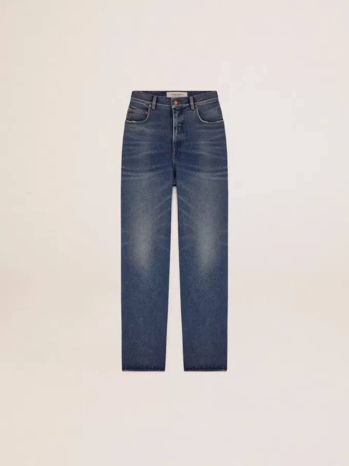Damjeans med medium tvätt