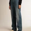 Damjeans med medium tvätt