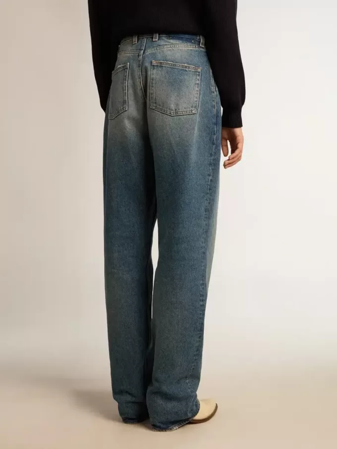Damjeans med medium tvätt