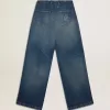 Damjeans med vid ben och medium tvätt CNY Damjeans med vid ben och medium tvätt CNY