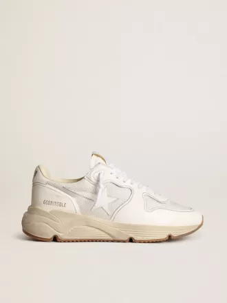 Damskor Running Sole i mesh och vitt nappa