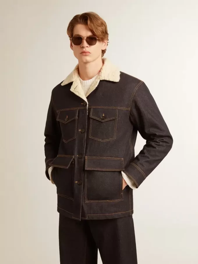 Denimjacka för herr Denimjacka för herr