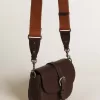 Francis Bag för damer, liten, i mörkbrunt läder Francis Bag för damer, liten, i mörkbrunt läder