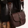 Francis Bag för damer, liten, i mörkbrunt läder Francis Bag för damer, liten, i mörkbrunt läder