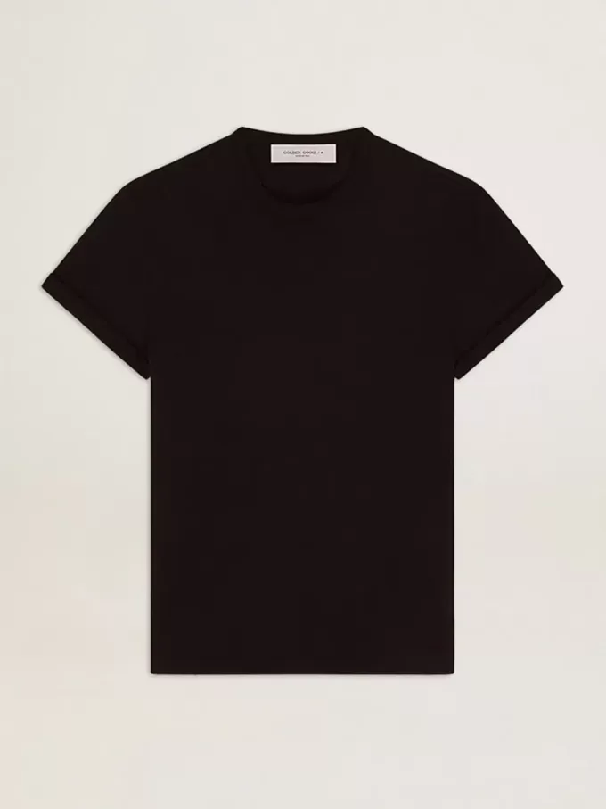 Golden Collection slitna T-shirt i vintage svart Golden Collection slitna T-shirt i vintage svart