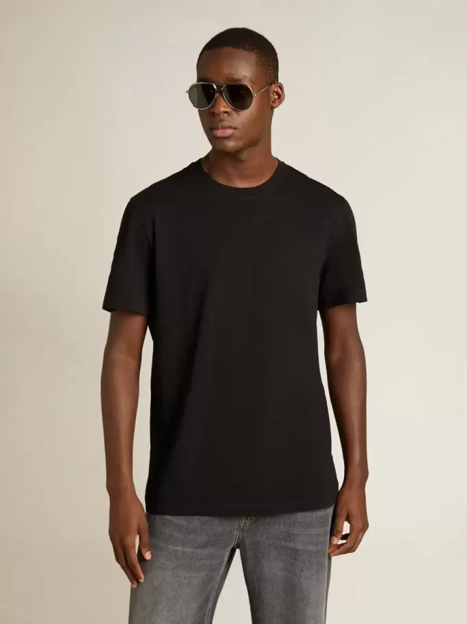 Golden Collection slitna T-shirt i vintage svart Golden Collection slitna T-shirt i vintage svart