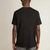 Golden Collection slitna T-shirt i vintage svart Golden Collection slitna T-shirt i vintage svart