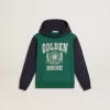 Grön och blå hoodie med tryck för pojkar Grön och blå hoodie med tryck för pojkar