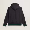Grön och blå vändbar hoodie för herr