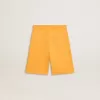 Gul mustardfärgade shorts för pojkar Gul mustardfärgade shorts för pojkar
