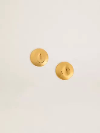 Guldfärgade cirkelörhängen Guldfärgade cirkelörhängen