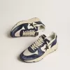 Herrskor Running Sole i svart och beige nappa med svart stjärna och hälflik Herrskor Running Sole i svart och beige nappa med svart stjärna och hälflik