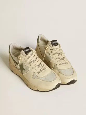 Herrskor Running Sole LTD i nylon och nappa med nubuckstjärna och hälflik