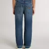 Jeans för pojkar med rå kant och broderi Jeans för pojkar med rå kant och broderi