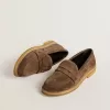 Jerry loafers för herr i duvgrå mocka Jerry loafers för herr i duvgrå mocka