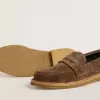 Jerry loafers för herr i duvgrå mocka Jerry loafers för herr i duvgrå mocka