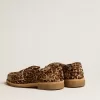 Jerry loafers för herr i ponnyhud med leopardmönster Jerry loafers för herr i ponnyhud med leopardmönster