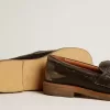 Jerry loafers för herr i svart läder