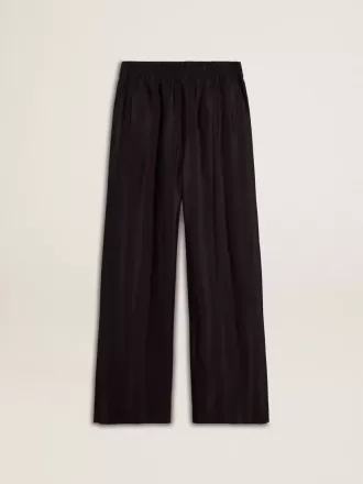 Joggingbyxor för damer med slits vid ankeln