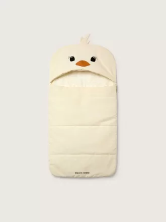 Journey Baby sovsäck i form av en kyckling i vadderad nylon