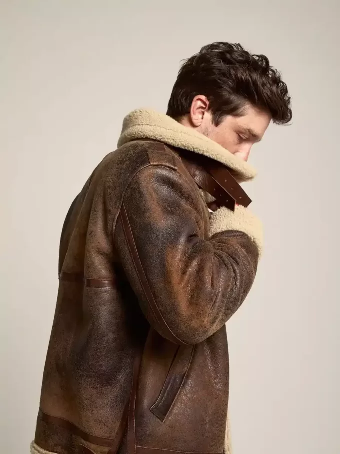 Journey Collection Arvel shearlingjacka