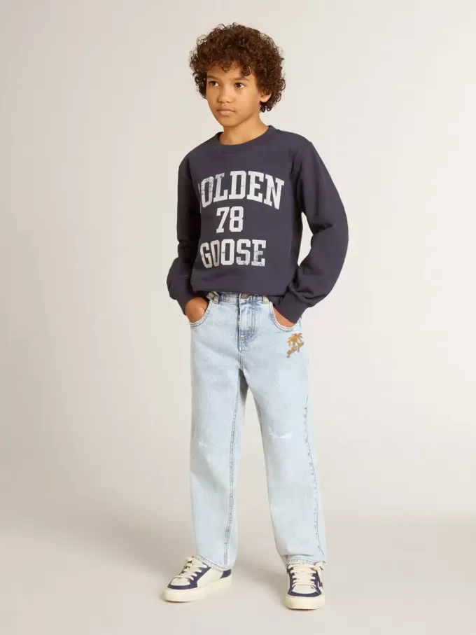 Ljusa jeans för pojkar Ljusa jeans för pojkar
