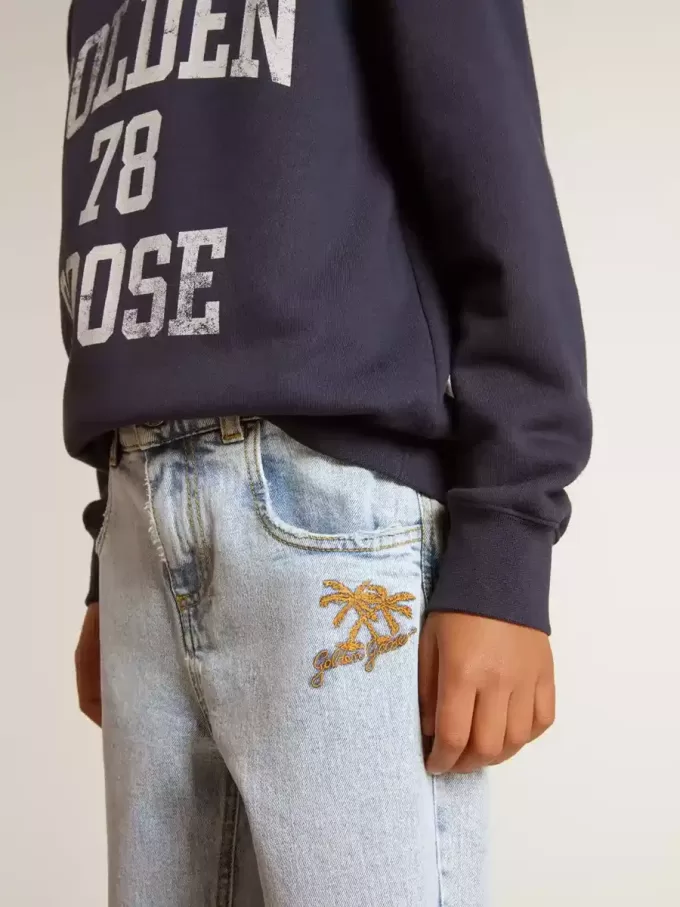 Ljusa jeans för pojkar Ljusa jeans för pojkar