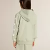 Ljusgrön sweatshirt med dragkedja Ljusgrön sweatshirt med dragkedja