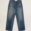 Löst sittande CNY-jeans för herr i medium tvätt Löst sittande CNY-jeans för herr i medium tvätt
