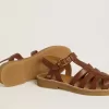 Maxime Young sandaler i brunt läder
