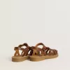 Maxime Young sandaler i brunt läder